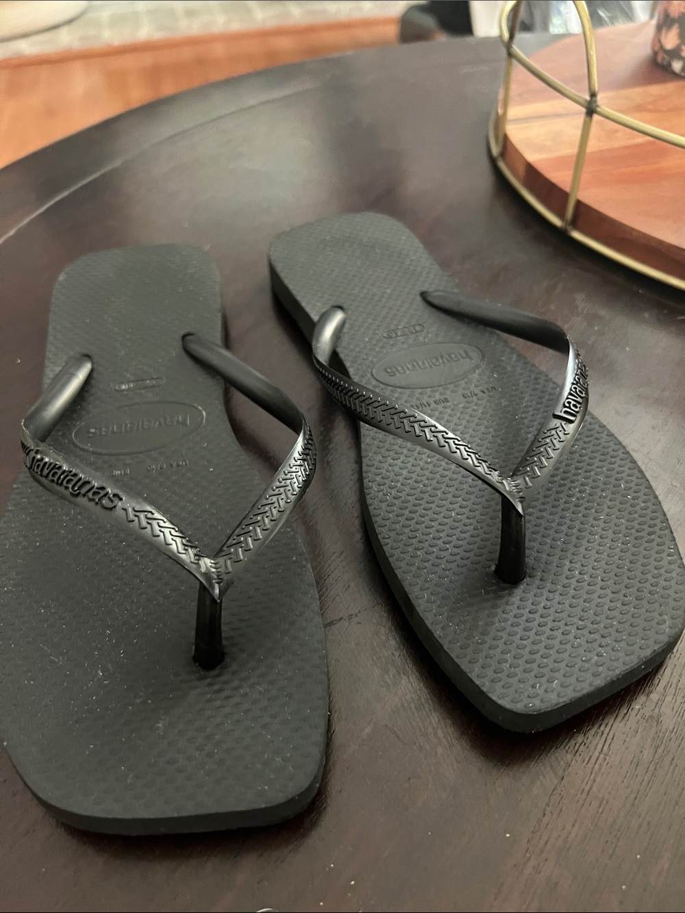 Havaianas Black Slim Flip Flops - Picture 4 of 4
